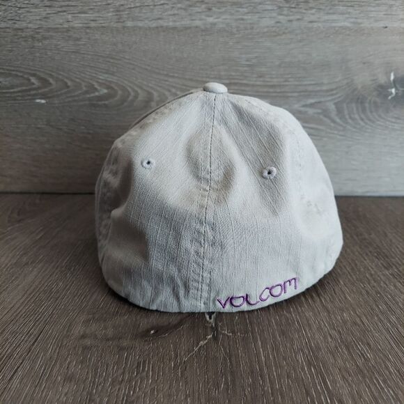 Volcom Flexfit Gray Hat Womens OSFA - Picture 4 of 6